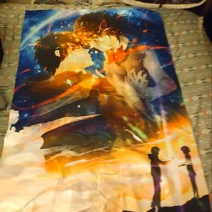 Anime wall tapestry